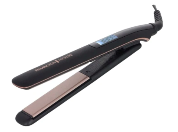 Placa de par Remington S9100B Proluxe Midnight Edition 230 grade Afisaj digital Oprire automata