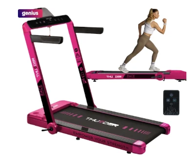 Banda de alergare electric Thunder Race Pink